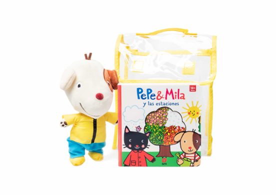 Pepe & Mila y las estaciones (Pack peluche)