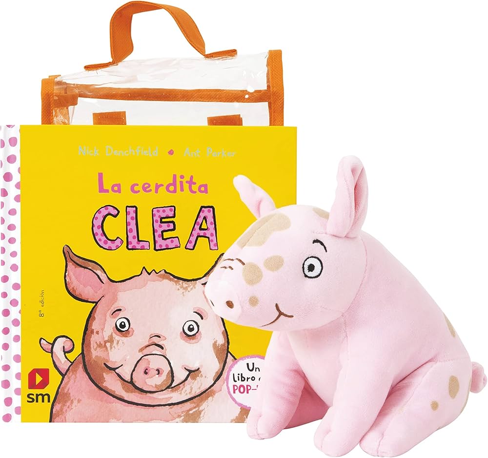 La cerdita Clea (Pack peluche)